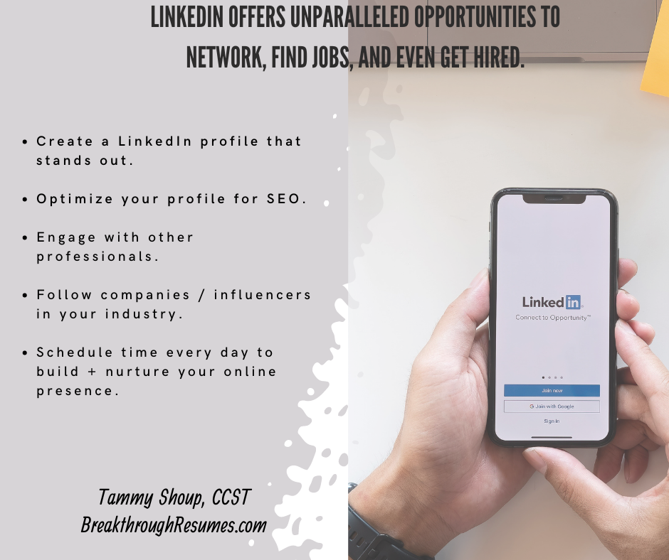 LinkedIn for Job Search Success - Breakthrough Resumes | Your Career ...